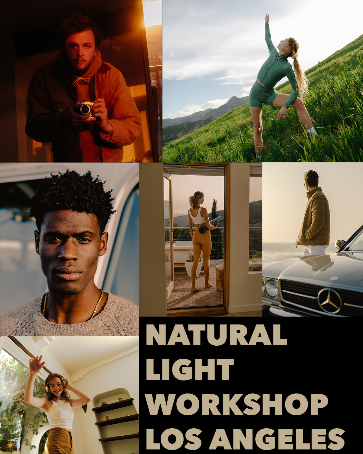 Natural Light Workshop / Los Angeles August 3-4